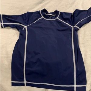 Lands end Boys swim shirt